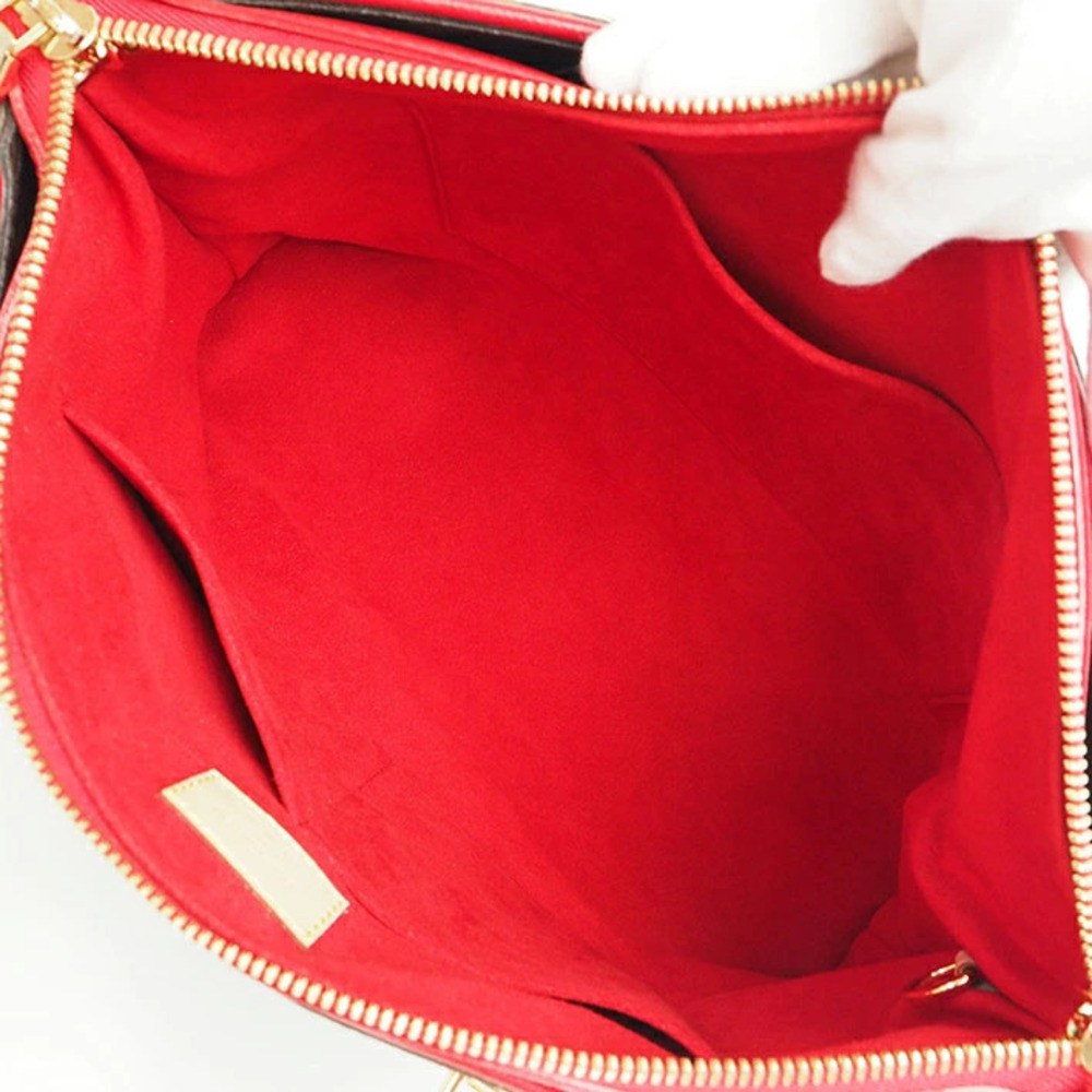 Louis Vuitton Pallas Monogram Handbag Cerise Red - Picture 3 of 6